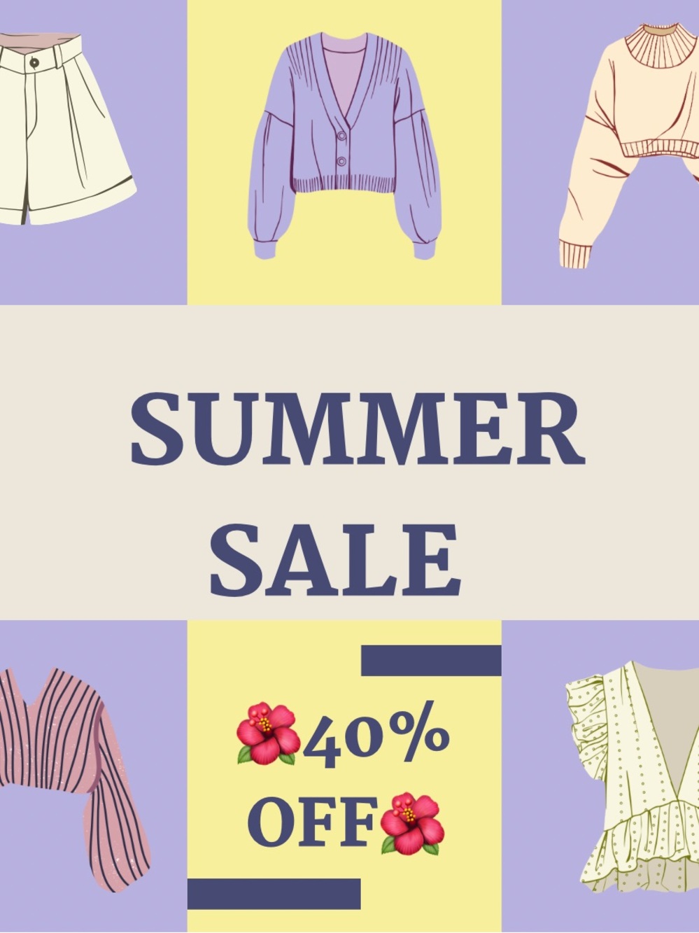 🌺🌺40% off items with 🌺